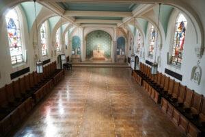 An empty chapel is ready for preservation